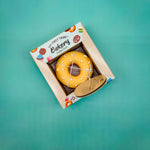 3-in-1 Sonaglio Donut - Massaggiagengive - Gioco da Bagno 100% Caucciù Naturale - Pipapù