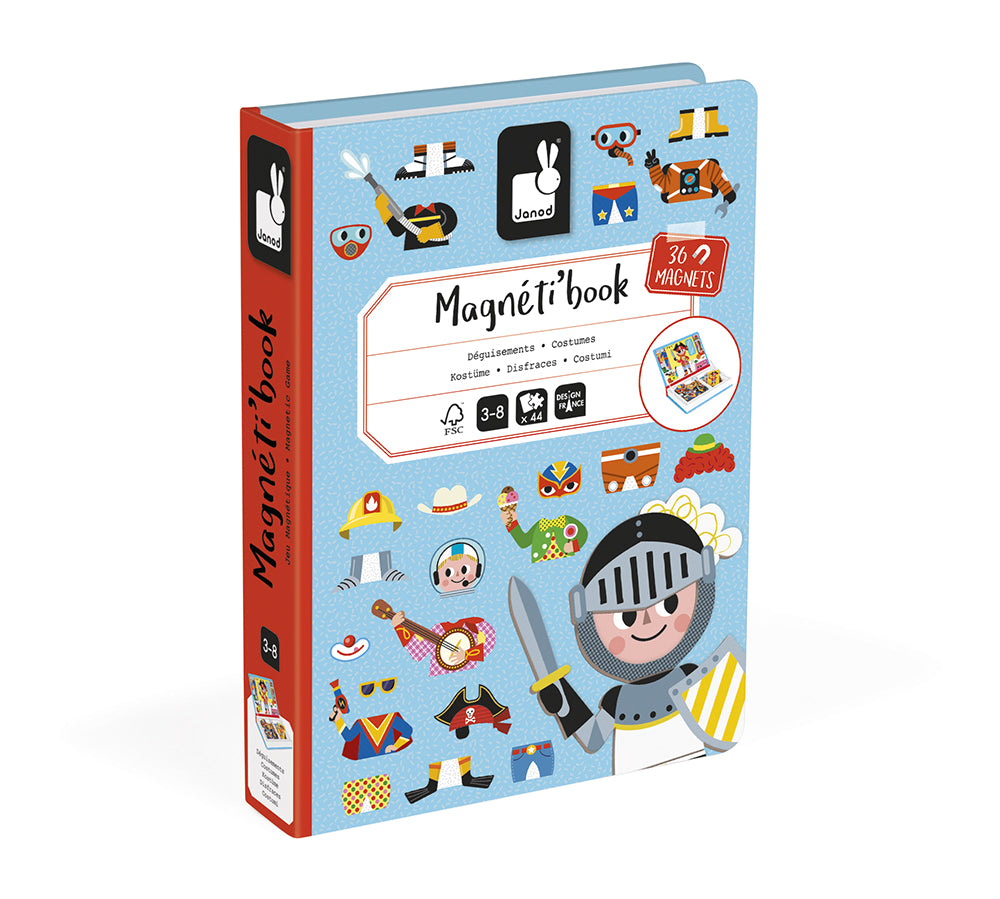 Magnetic Book Look Boy - Janod - Pipapù