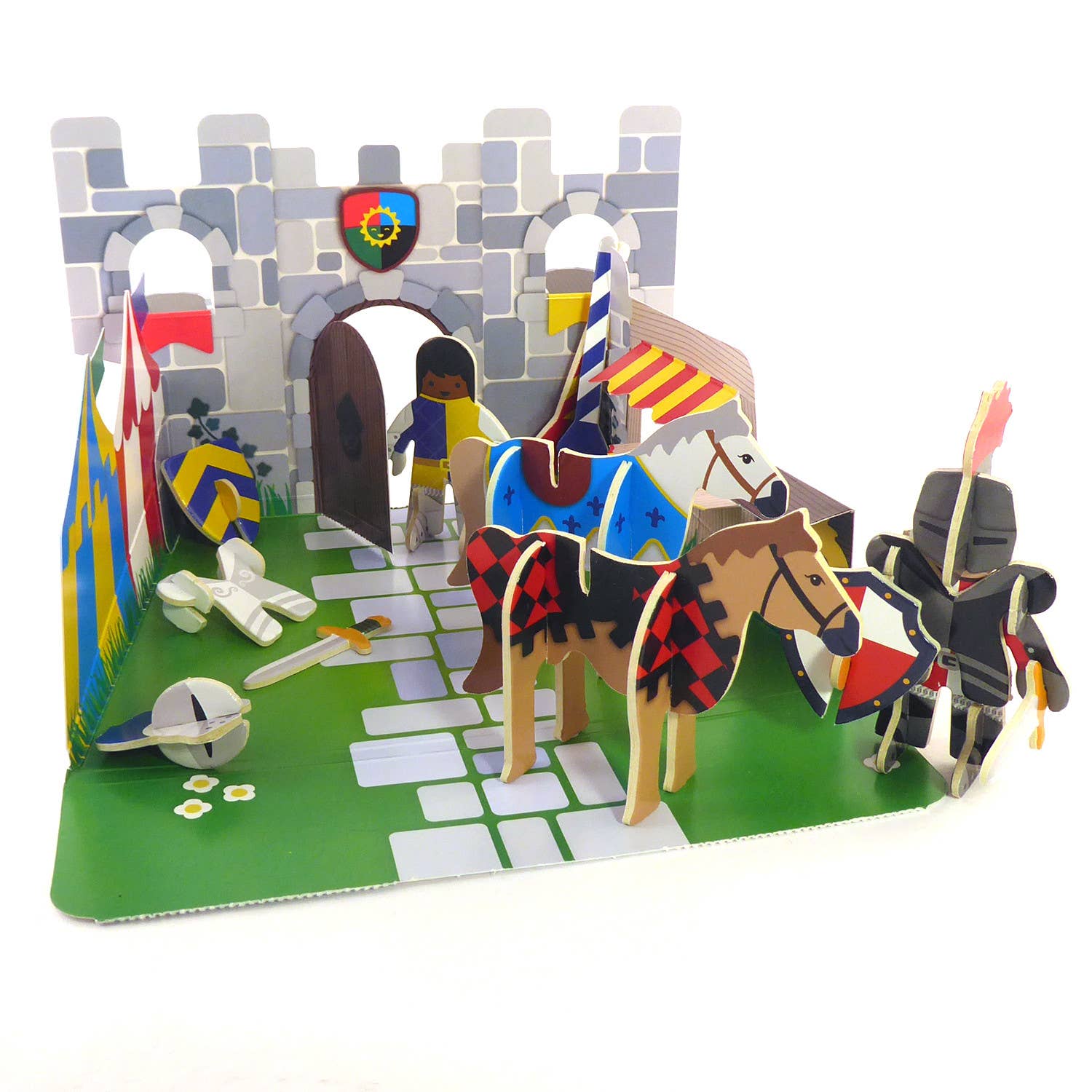 Playset Castello dei Cavalieri da montare - PlayPress Toys - Pipapù