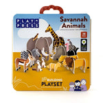 Playset Animali della Savana da montare - PlayPress Toys - Pipapù