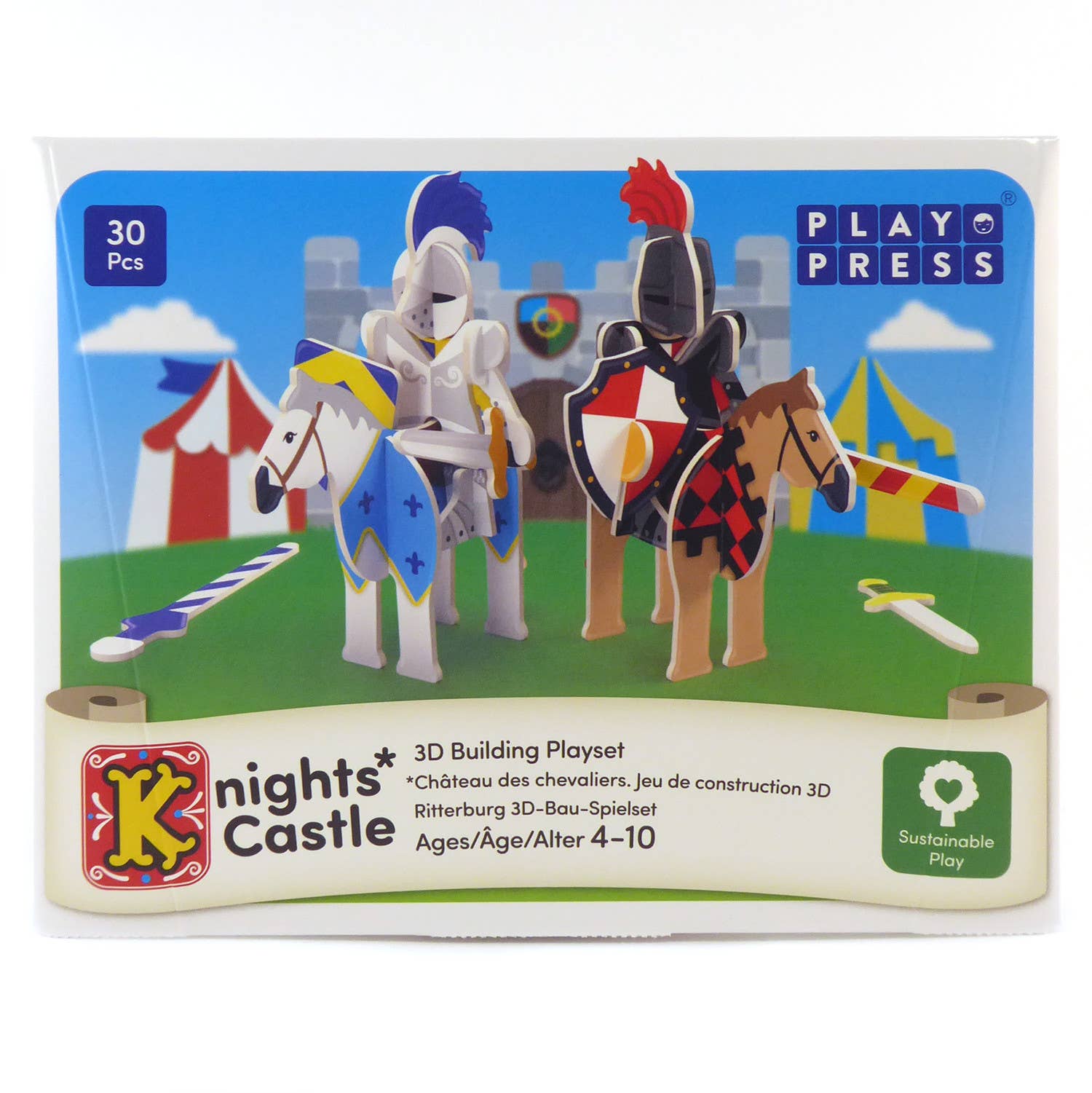 Playset Castello dei Cavalieri da montare - PlayPress Toys - Pipapù